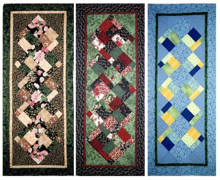 "Rule of Thirds" table runner